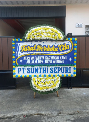 Papan Bunga Duka di Koto Panjang Ikua Koto